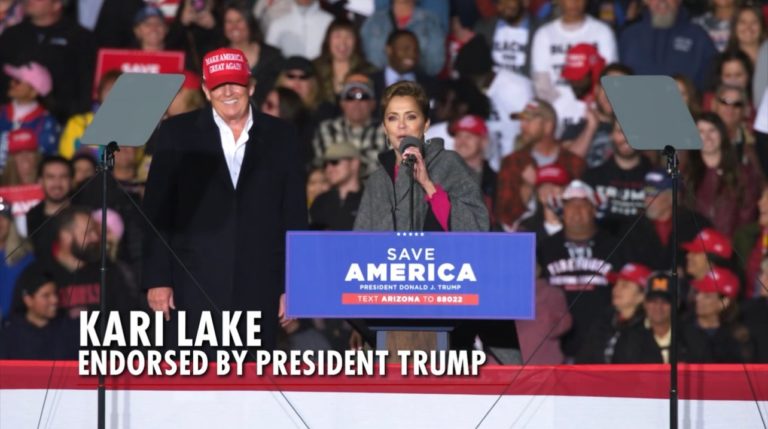 Trump-Endorsed AZ Gubernatorial Candidate Kari Lake On Securing Southern Border: “As Governor I Will Not Take Any Orders From Joe Biden He’s Illegitimate. That Election Was a Sham” (VIDEO)